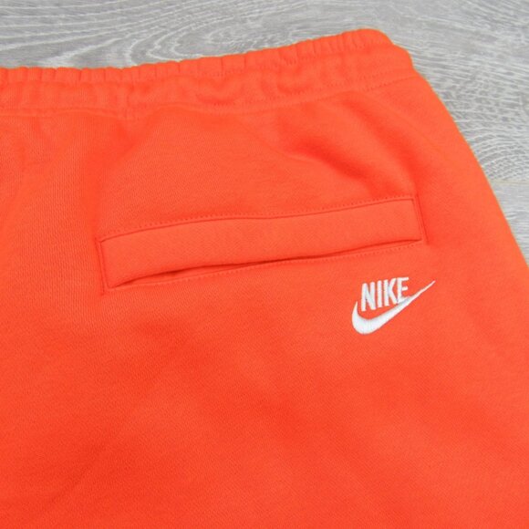 Nike Sportswear Jogger Pants Mens Size Large Orange Standard Fit Taper Leg NEW - Picture 9 of 15